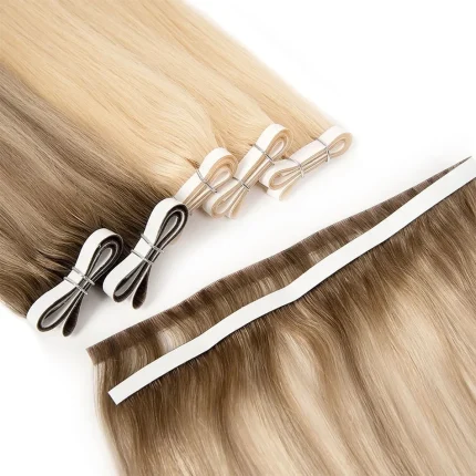 Mega Hair Fita Adesiva Invisível em Cabelo Humano Loiro – Nazaré