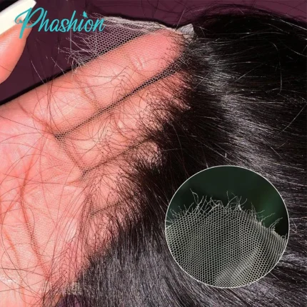 Peruca Lace Frontal HD Cabelo Humano Remy Preto Natural 13x6 – Bragança