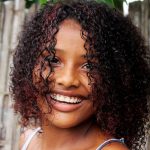 cabelo encaracolados