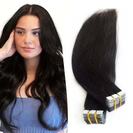 Extensão de Cabelo Humano com Fita Adesiva 24 a 26 Polegadas – Odivelas