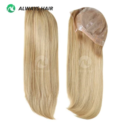 Peruca de Cabelo Humano Remy com Base de Silicone 45 cm – Oeiras