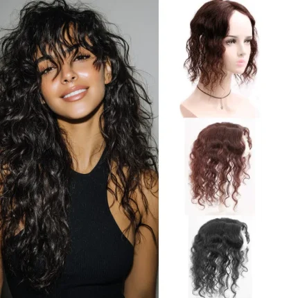 Peruca Masculina de Cabelo Humano 100% para Calvície