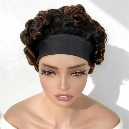 Peruca Bob 300% Cabelo Humano Brasileiro, Ondas Profundas – Bragança