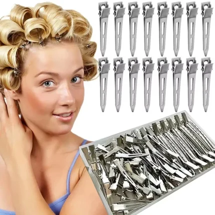 30/50 Grampos de Cabelo Profissionais 4,5cm para Cachos – Ponta Delgada