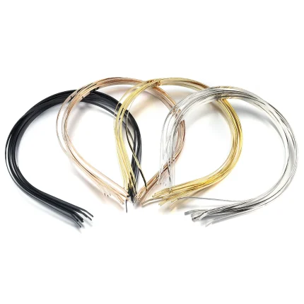 Kit 10 Tiaras de Metal 11x14cm para Cabelo e Artesanato DIY – Coimbra