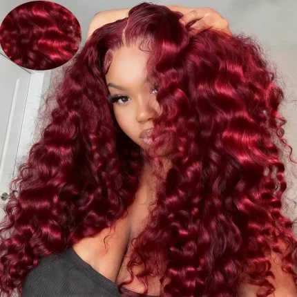 Peruca V de Cabelo Humano com Ondas e Mechas P1B30 220%
